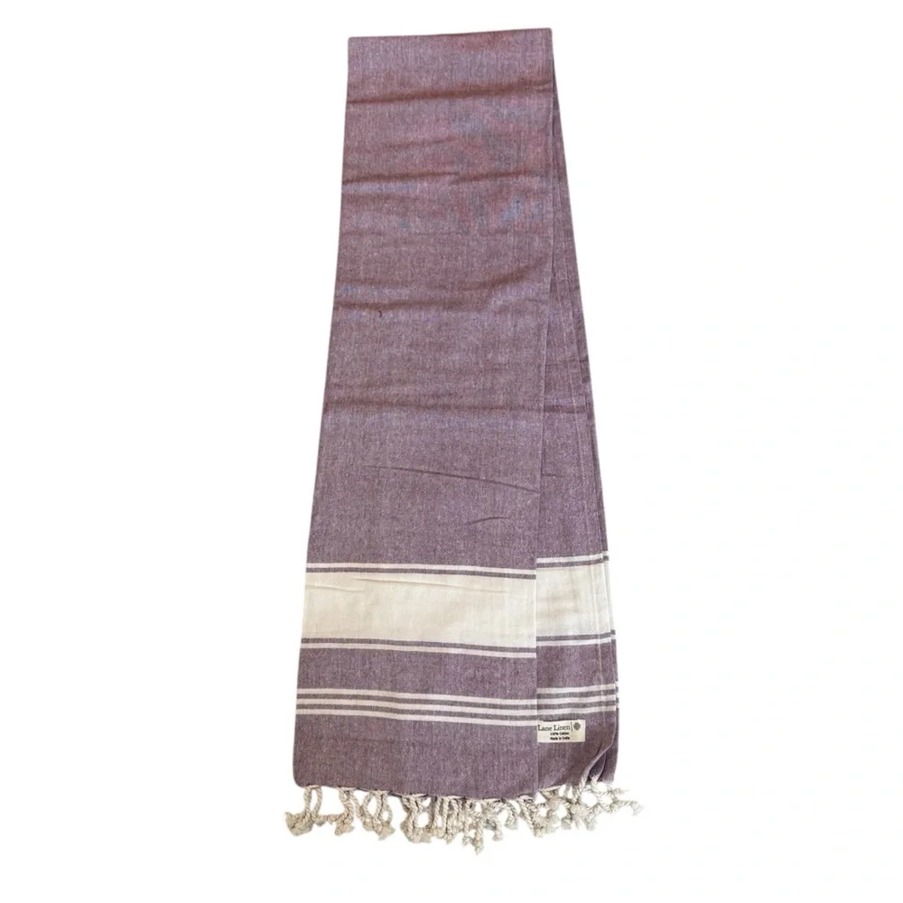 NWT Lane Linen Pre-Washed Peshtemal Beach Towels Pack of 2